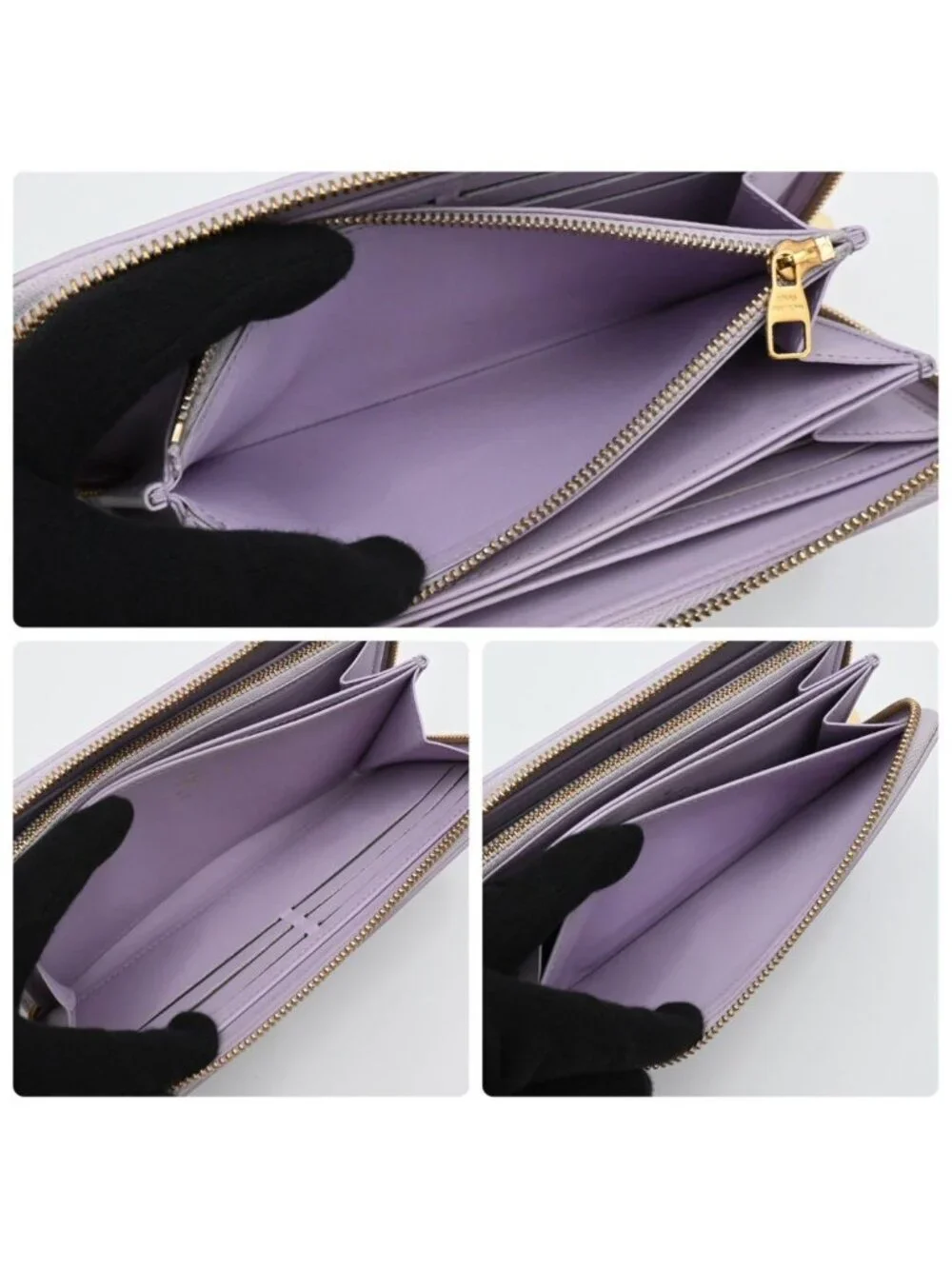 Louis Vuitton Monogram Vernis Zippy Wallet